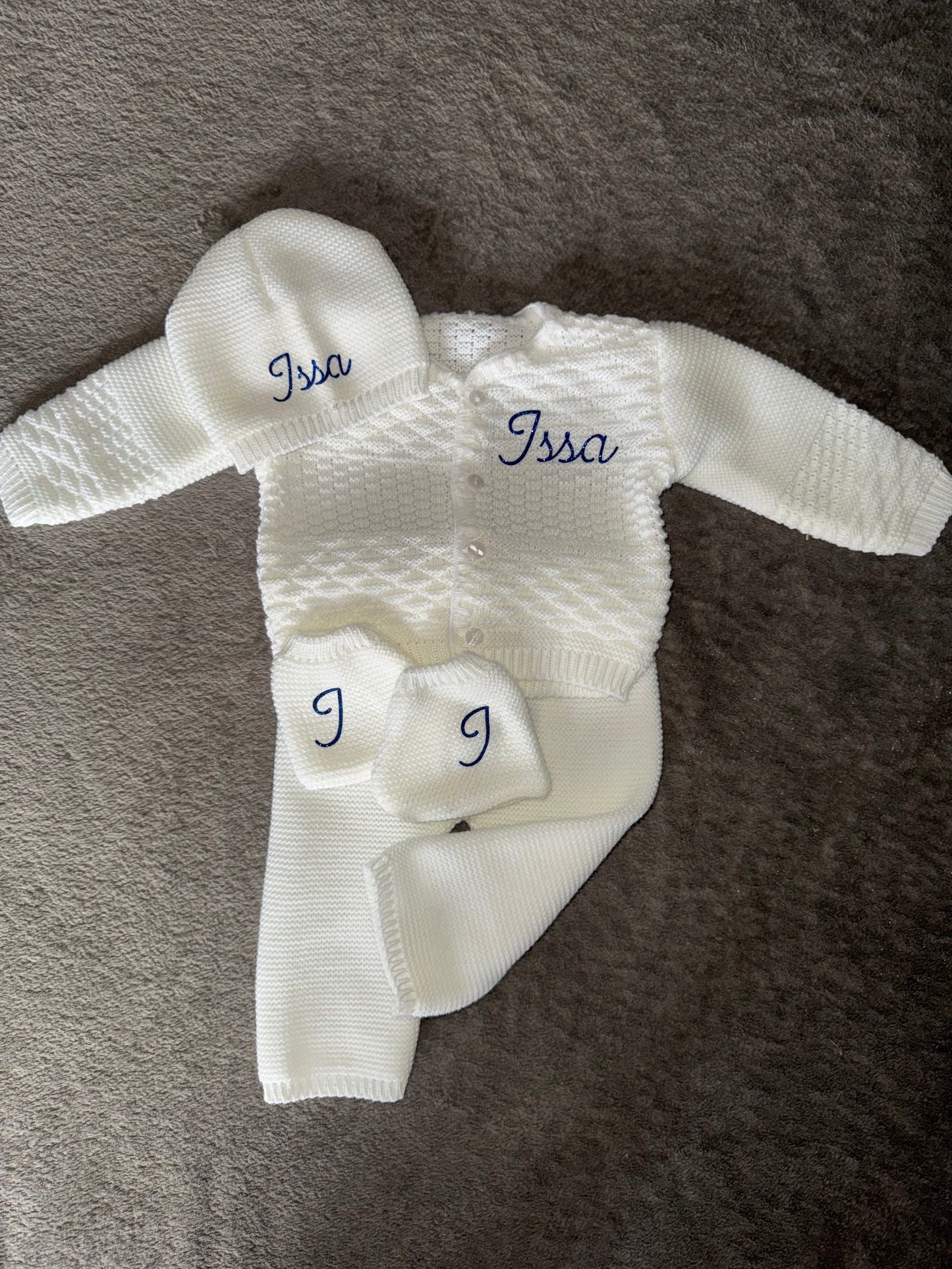 Ensemble bébé tricot