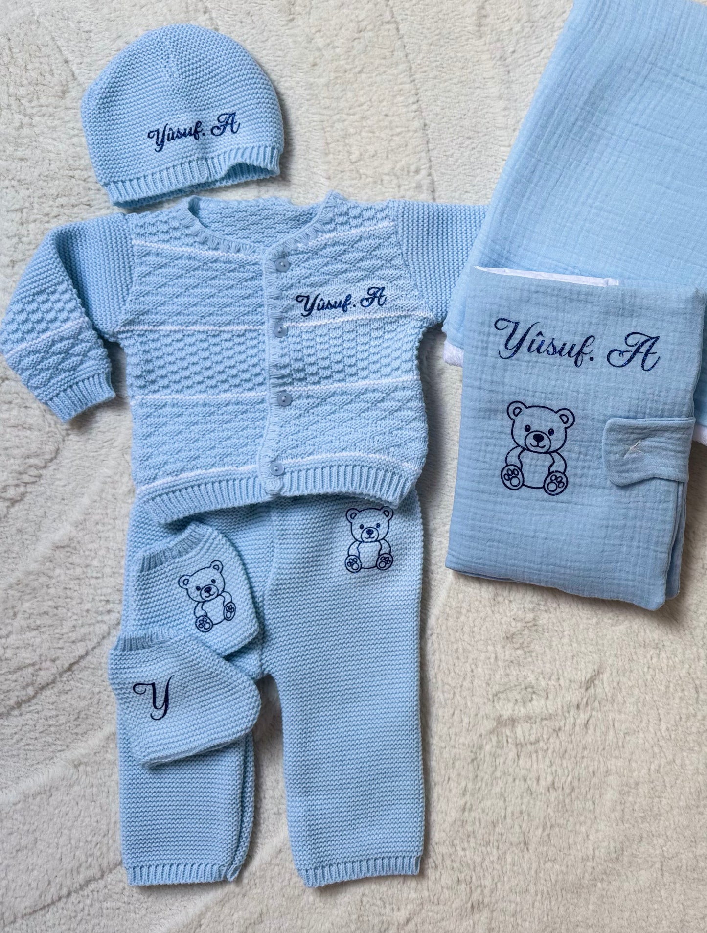 Ensemble bébé tricot
