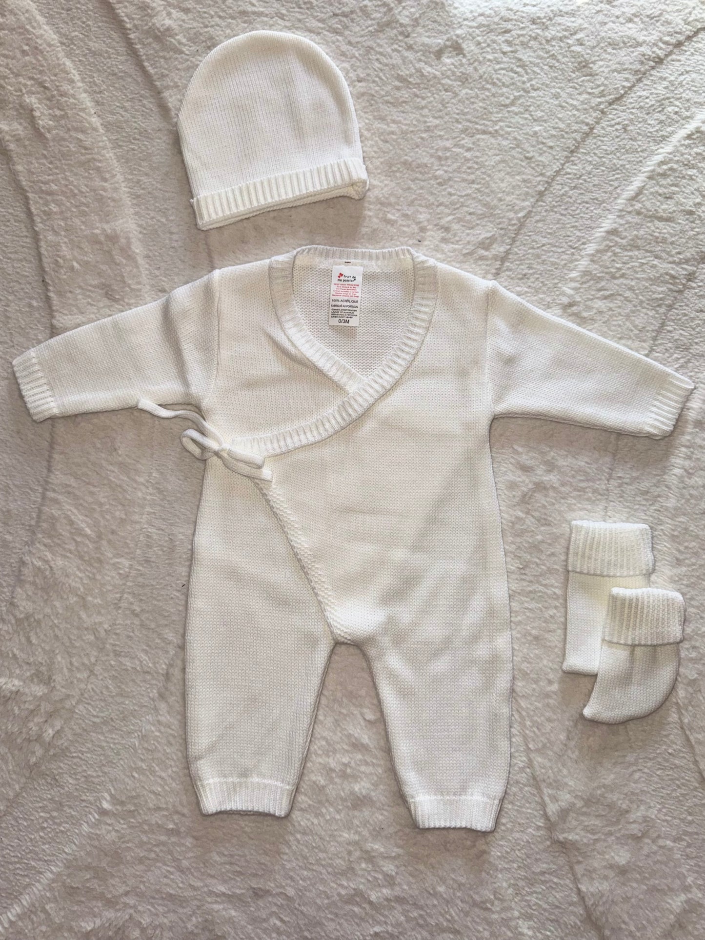 Ensemble grenouillère 3pcs