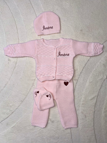Ensemble bébé tricot